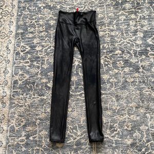Spanx faux leather leggings